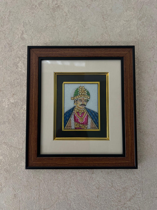 Royal Marble King Painting