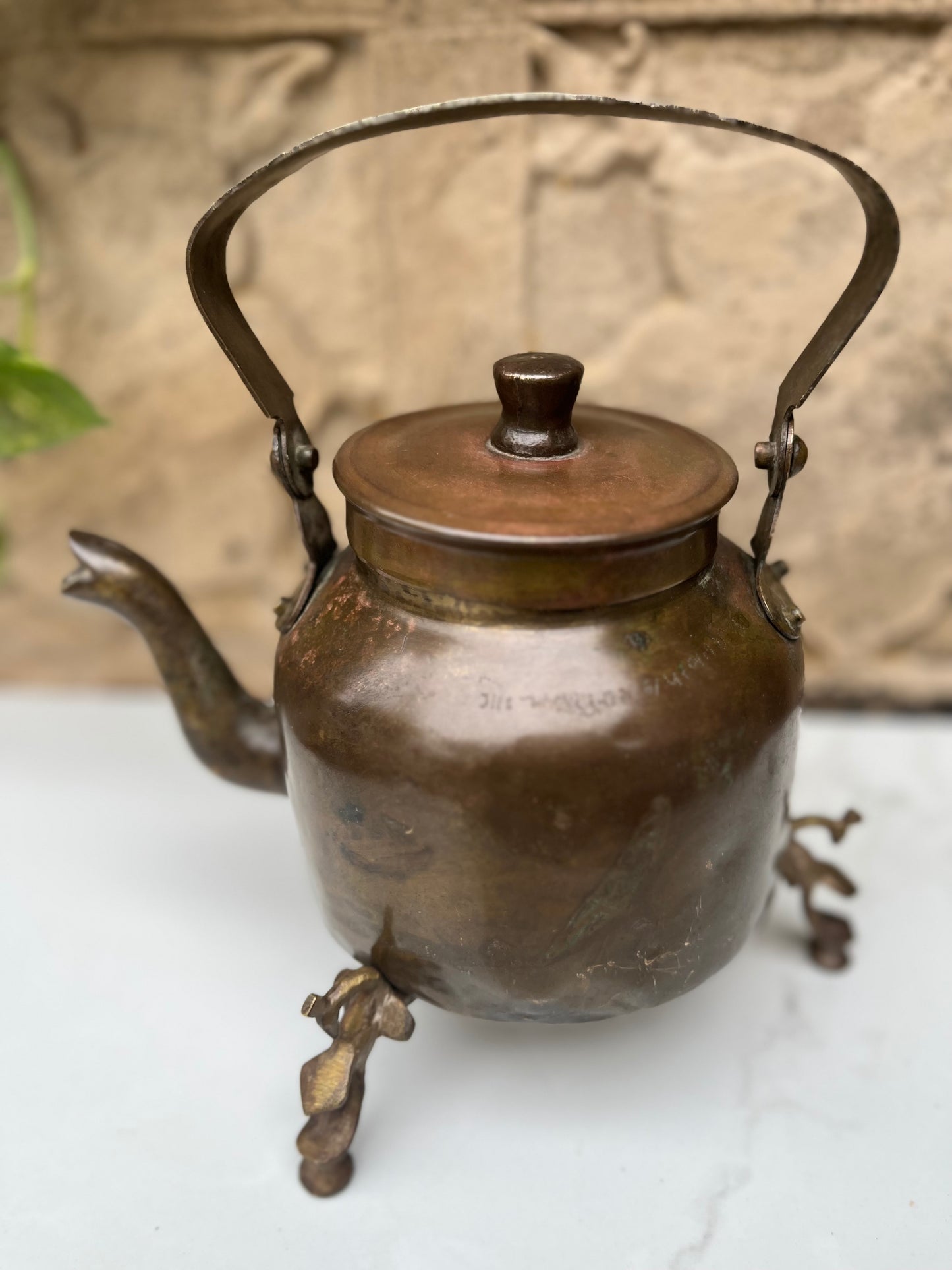 Old Brass kettle