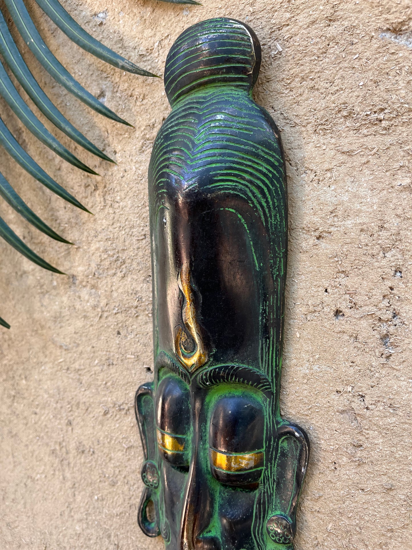 Metal long Man Mask