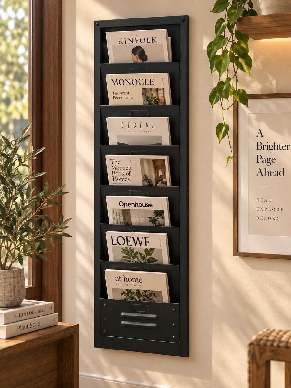 Iron Book Shelf