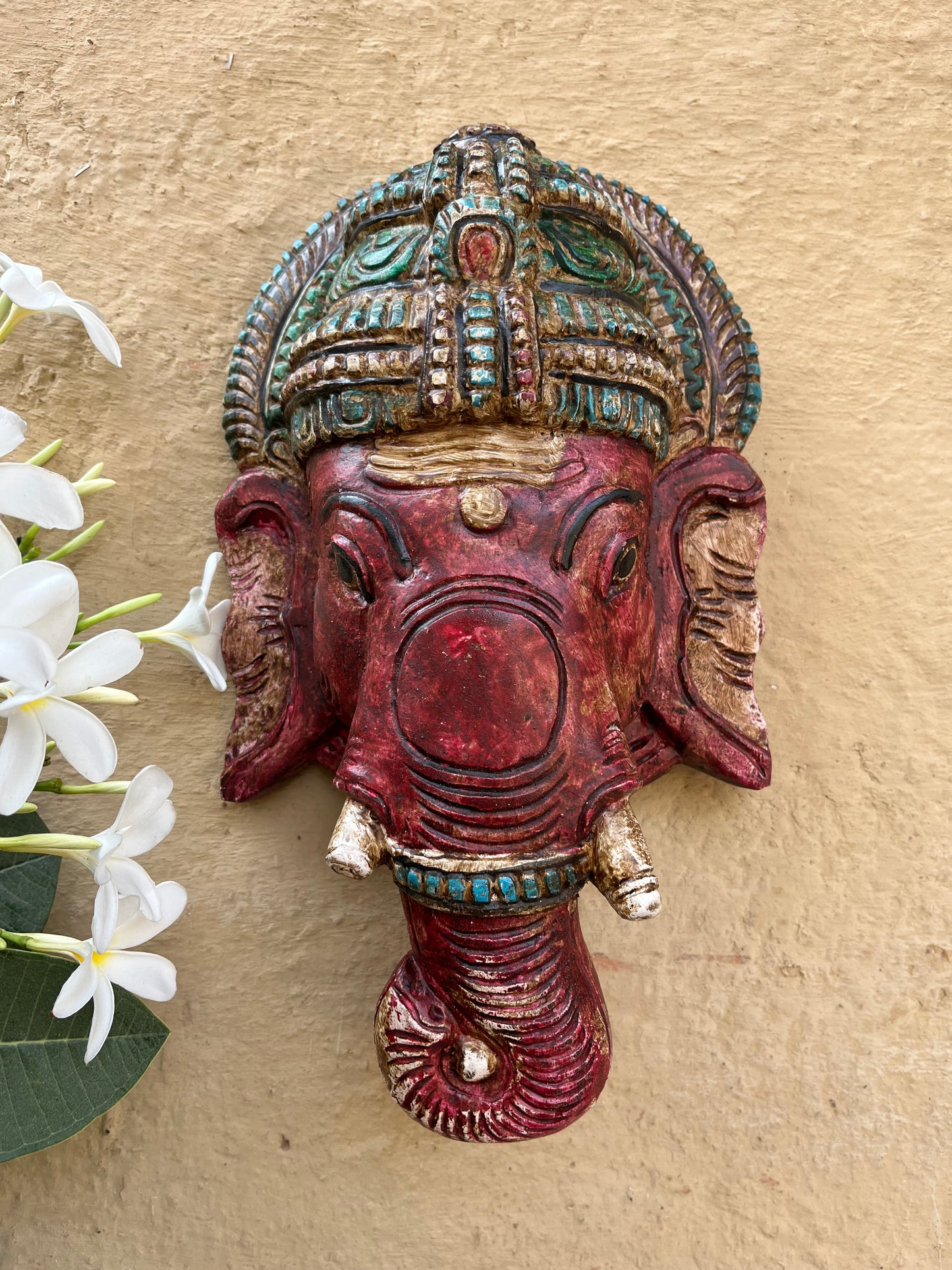 Wall Painted Ganesha