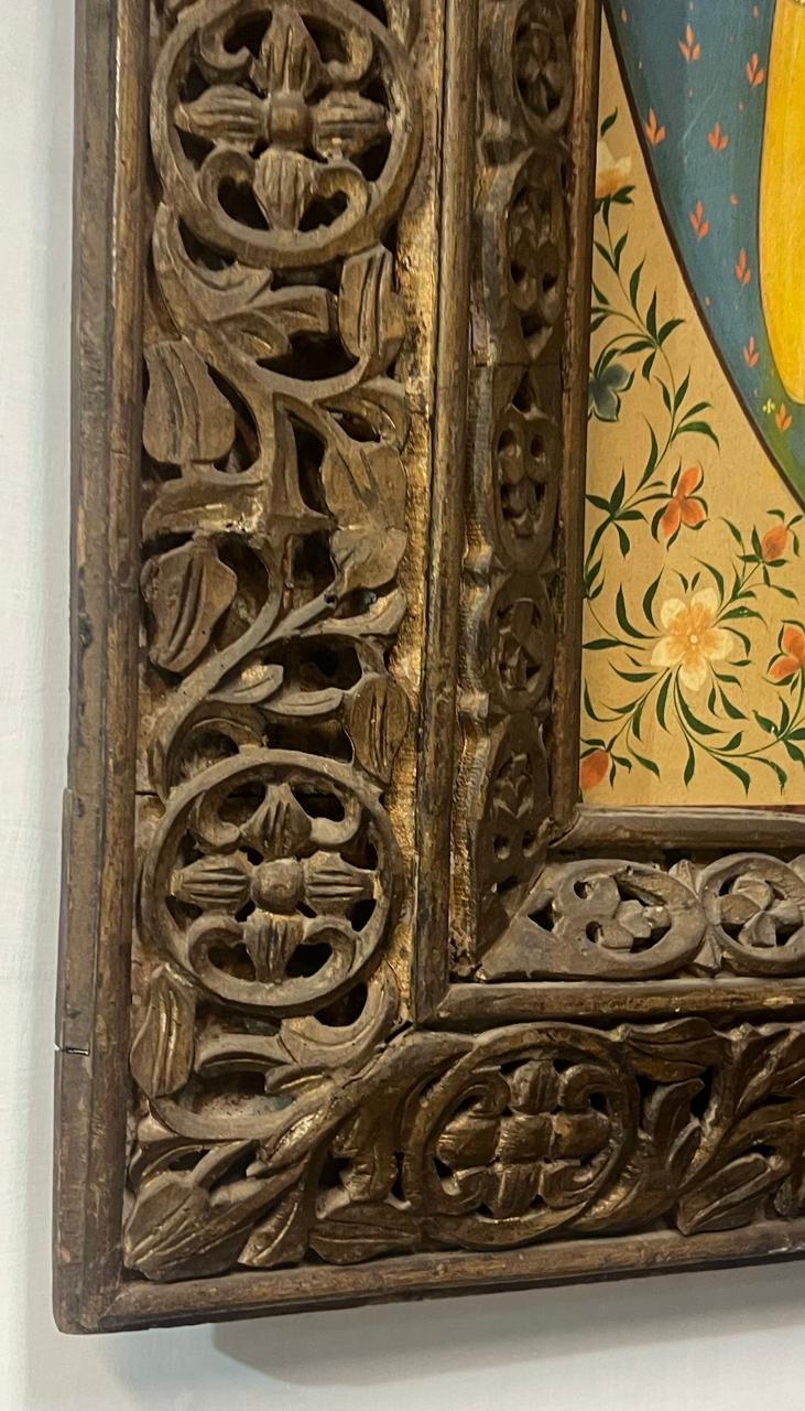 Canvas Mughal King Painting ￼