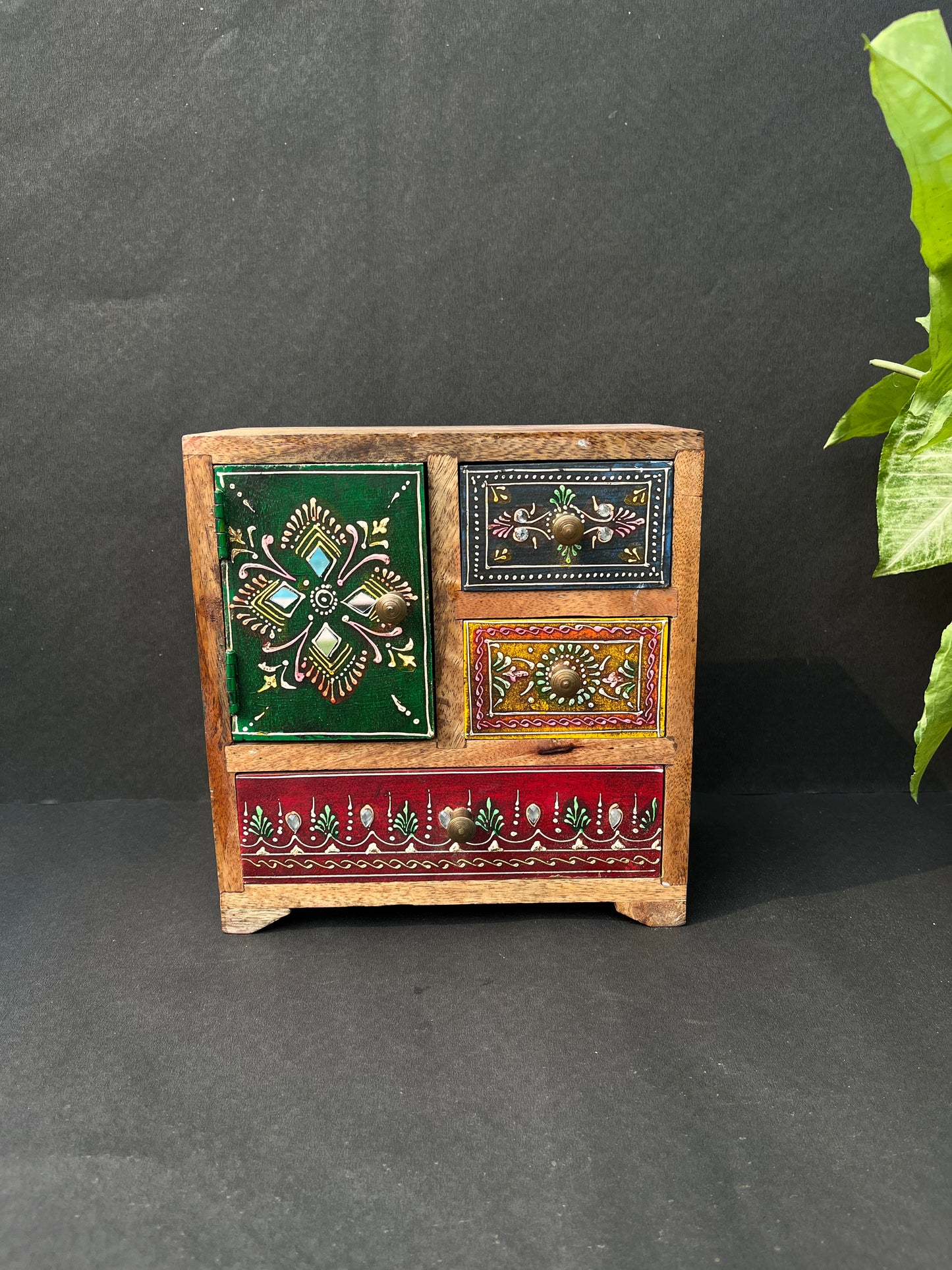 Wooden Chest Of Drawers Jewellery Box