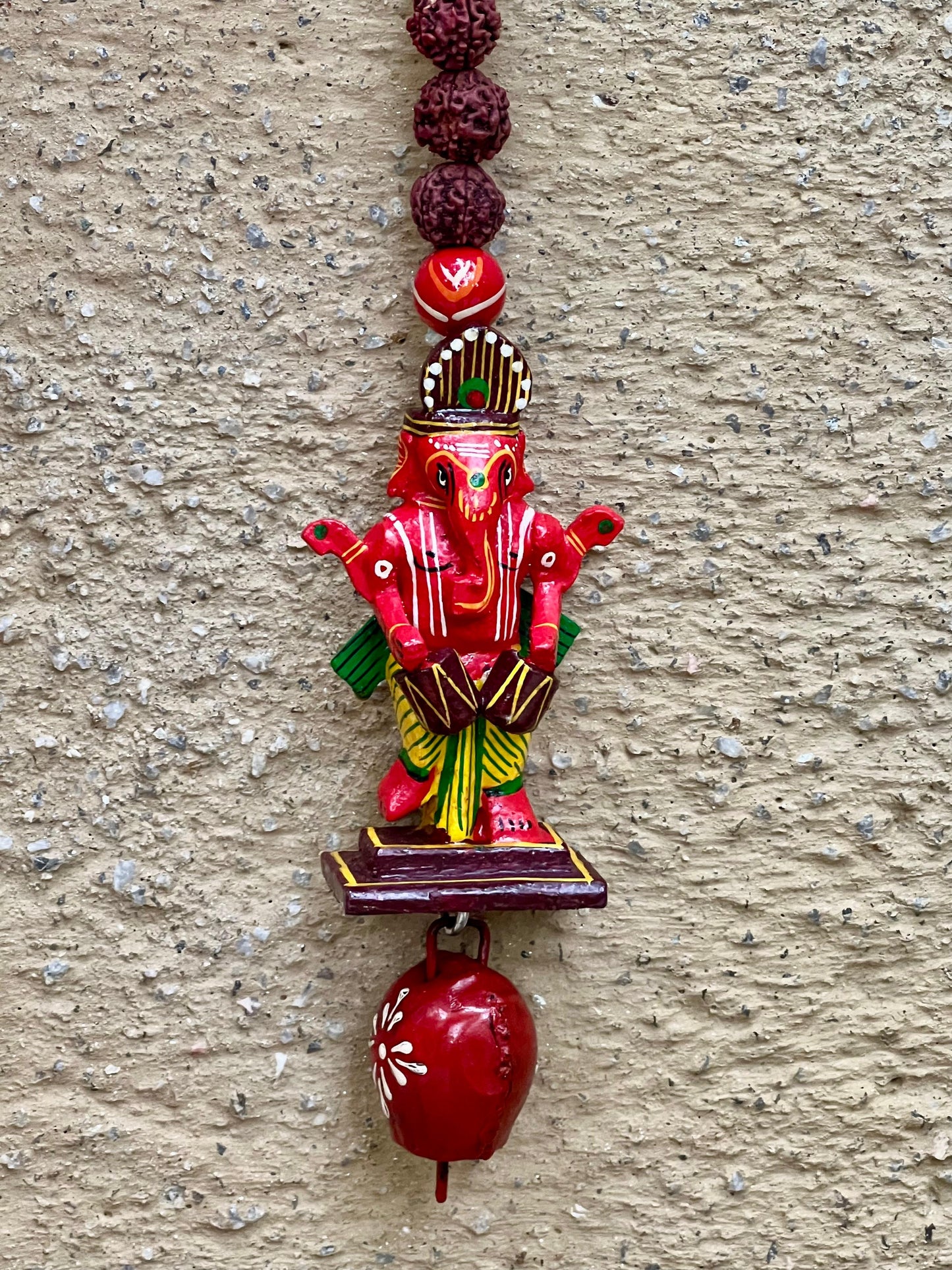 Printed Ganesha Rudraksh Hanging ￼￼