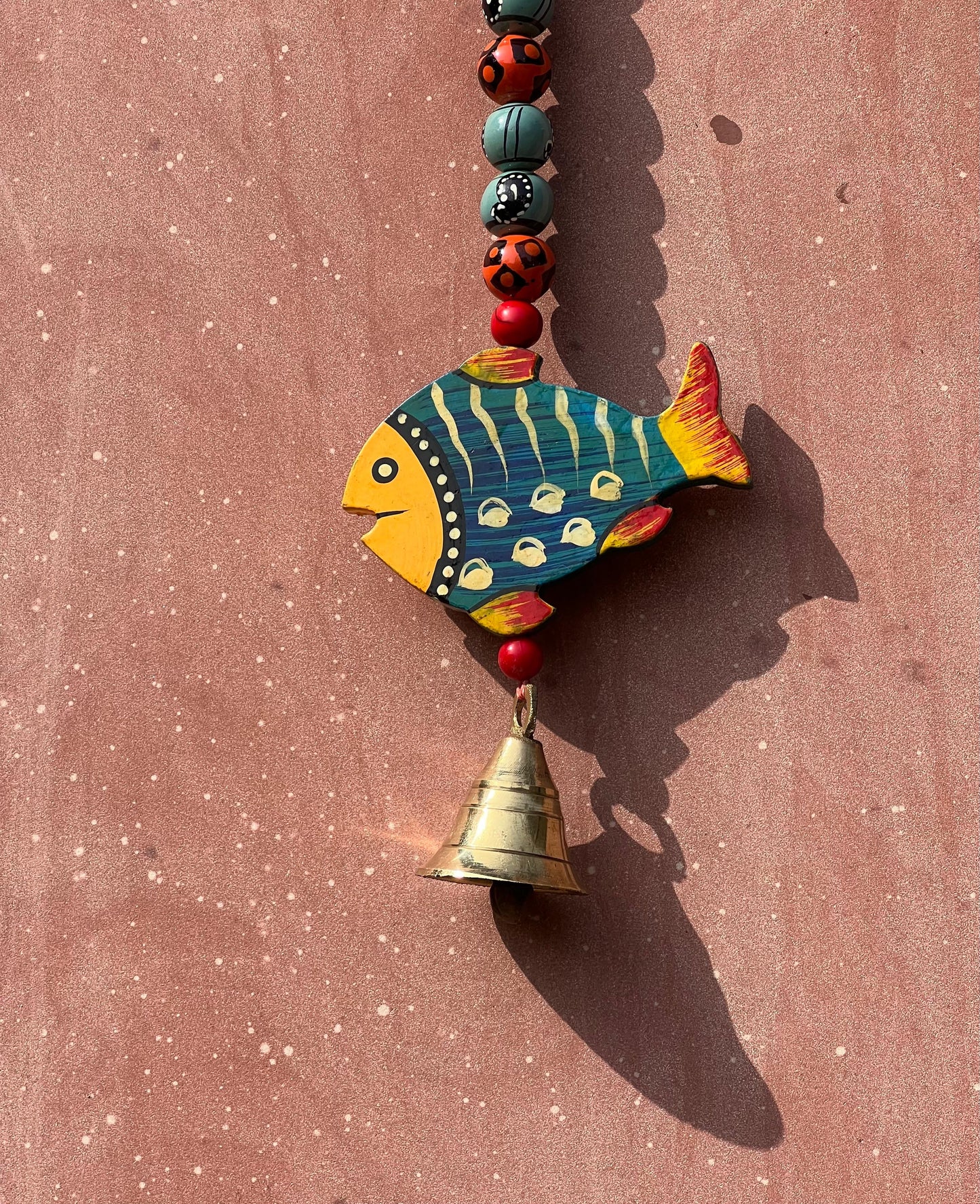 Hand Painted Fish Hanging ￼