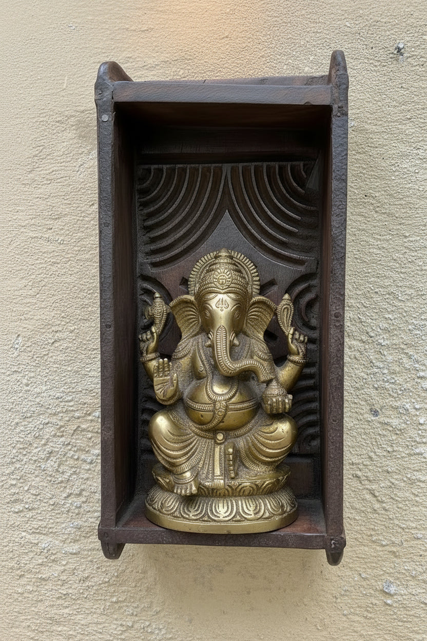 Wooden Wall Temple  ￼
