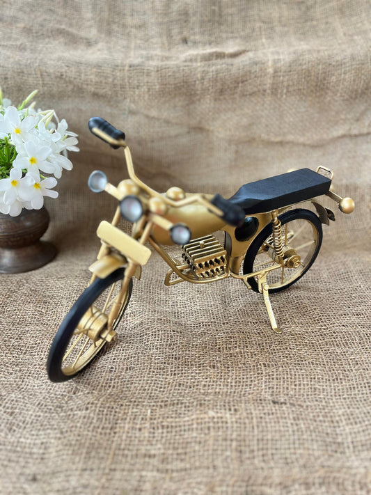 Golden Moterbike