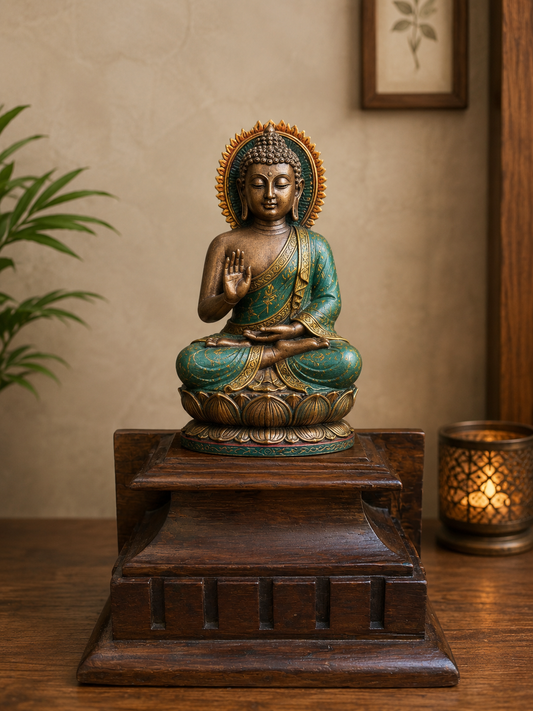 Old Decorative Carved Base