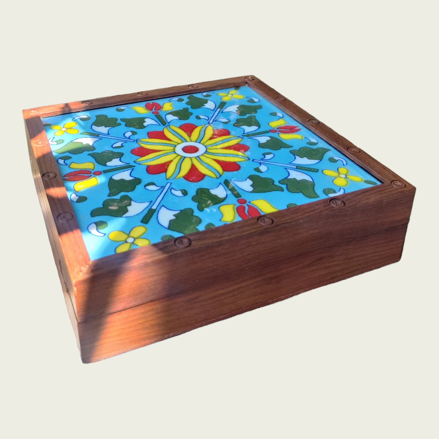 Wood Tile Box