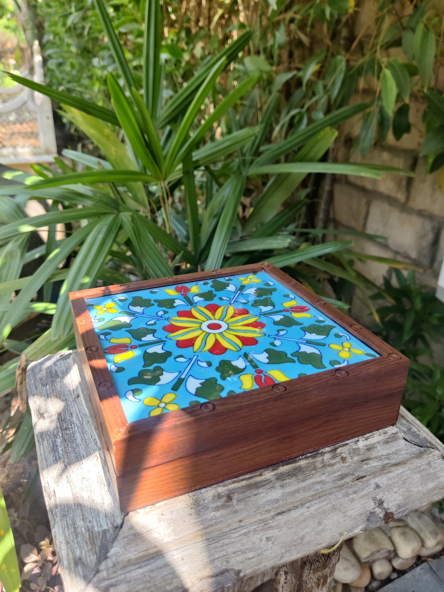 Wood Tile Box