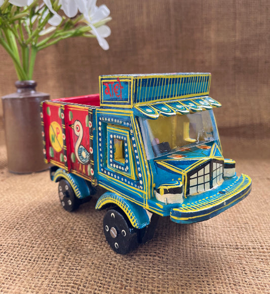 Wooden Handpainted Truck