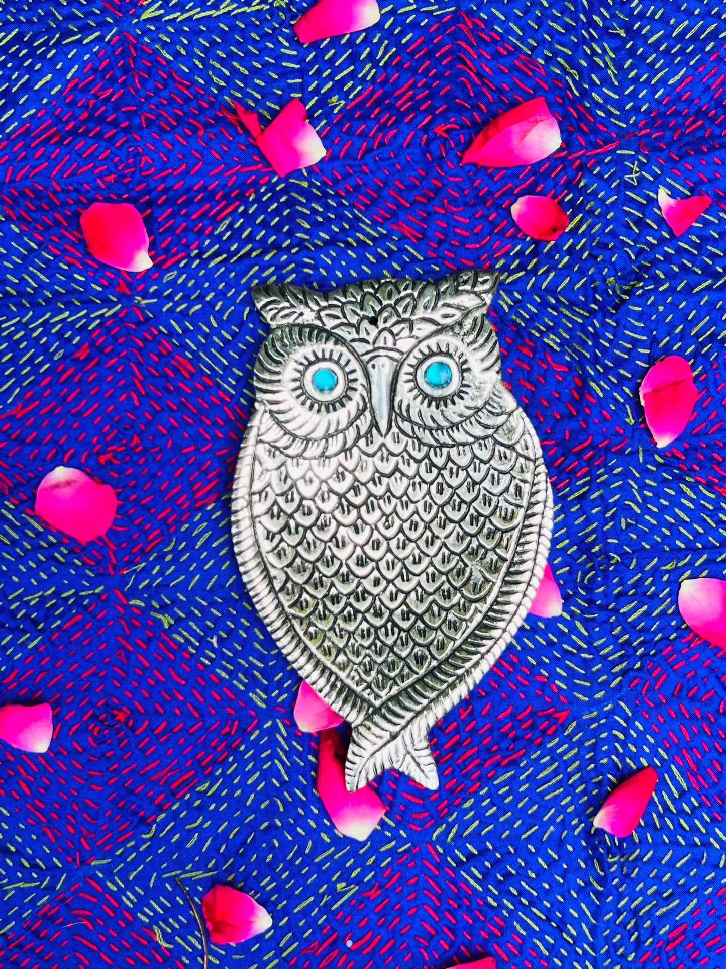 Owl Incense Stick Holder  The Source India is an Indian Handicraft, Home Decor, Furnishing and Textiles Store. Based out of Hauz Khas Village New Delhi, each piece is carefully procured to allow the enhancement of India's Culture.