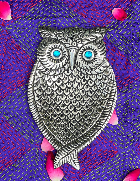 Image of Owl Incense Stick Holder  The Source India is an Indian Handicraft, Home Decor, Furnishing and Textiles Store. Based out of Hauz Khas Village New Delhi, each piece is carefully procured to allow the enhancement of India's Culture.